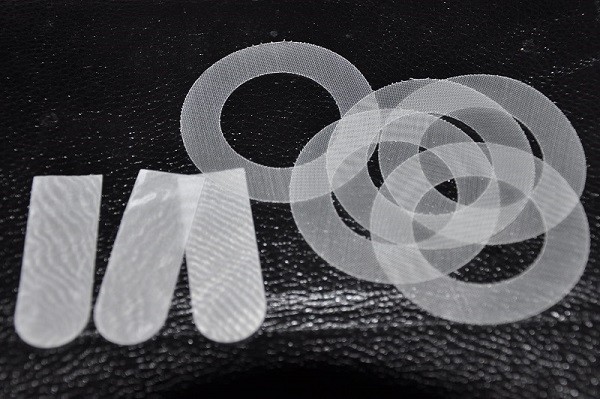 High Precision Woven Filter Mesh Fabric With Cold Cutting / Heat Slitting Technique