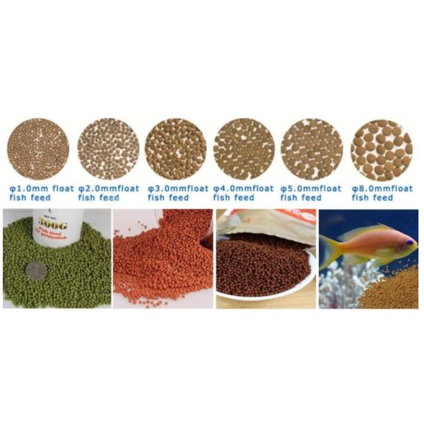 Floating Sinking Fish Food Feed Making Machine Fish Feed Extruder Adjusted Voltage