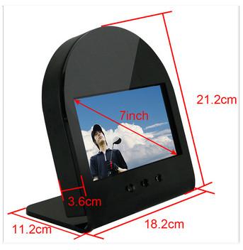 Quality 7 Inch 2500cd/m2 High Brightness LCD Display Monitor Support Button Control for sale