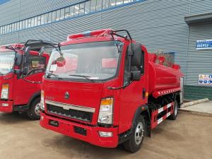 China HOWO 8000Liter Water Tanker Fire Engine Truck wholesale