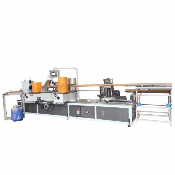 Quality Automatic Paper Tube Manufacturing Machine With 50-60 Tubes/Min Capacity And 25-120mm Diameter Range for sale