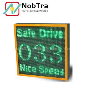 China Crossroad Application Solar Speed Traffic Sign With NICE SPEED Display wholesale