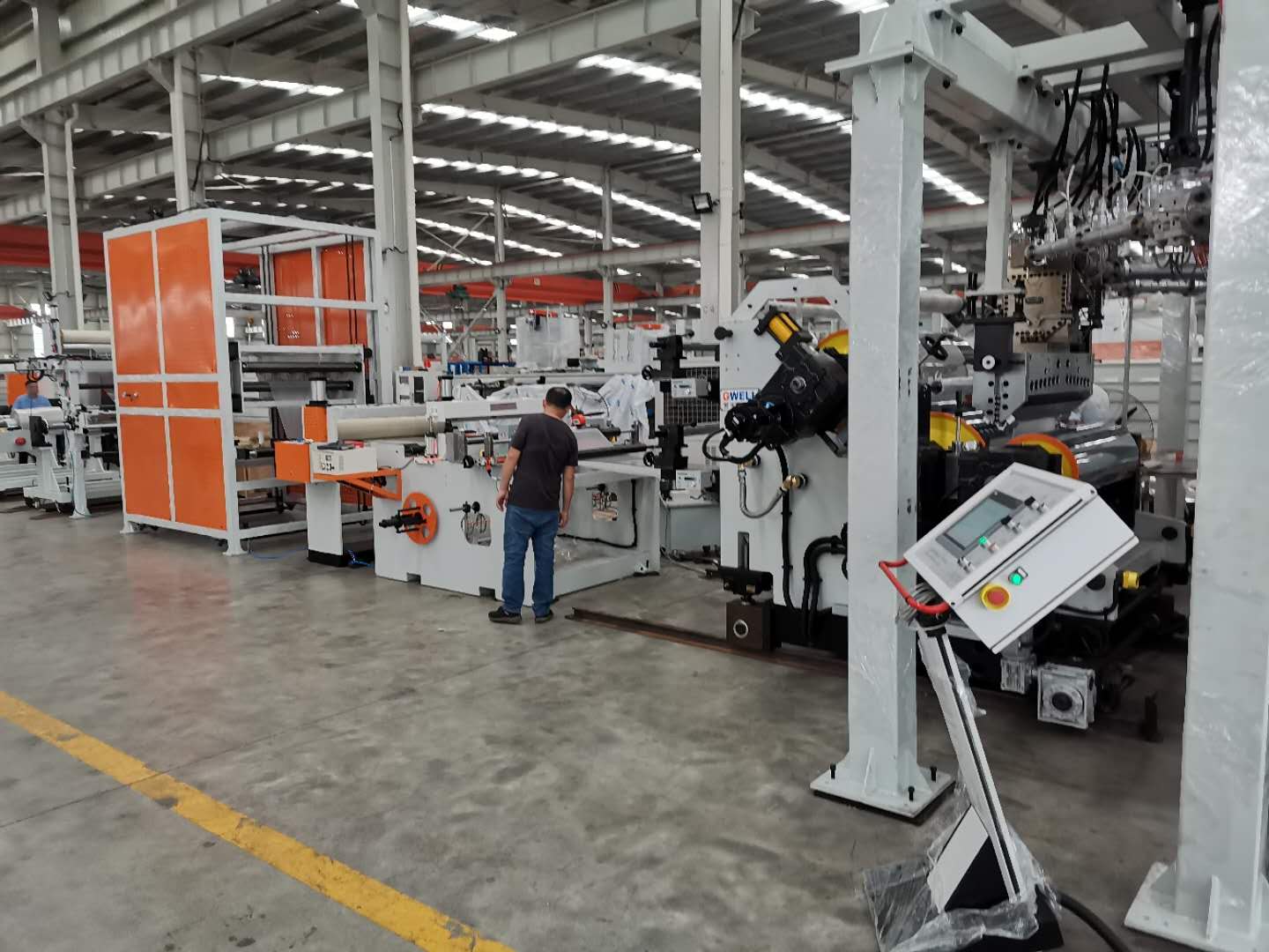 1000mm Multi-Function Decorative PET Sheet Extruder Making Machine