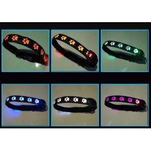 Rechargeable Led Dog Leash Illuminating Walking Night Glowing USB Rivet