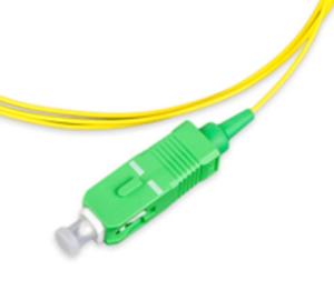China SC APC Optical Fiber Pigtail Single Mode 3 Meter Length wholesale