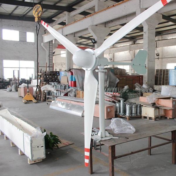 Quality Modern Style Horizontal Wind Turbine Generator 3KW 5KW 48V 96V 220V For Home Use for sale