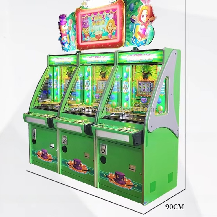Amusement Park 3 Player Arcade Machine Super Cicus Magician Game Arcade Machine 120W