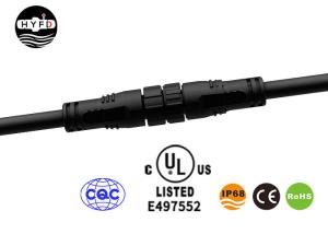 China UL Certificate M16 IP68 9.0MM 2 Pin Circular Power Connector on sale