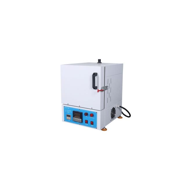 1200 Degree Temperature Rubber Testing Machine , Ceramic Fiber Muffle Furnace