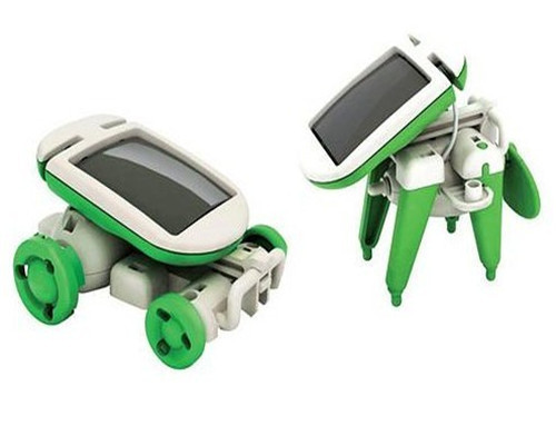 Robot Building Kits Solar Powered Robot 6 In 1 For Children Education