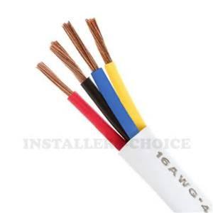 China CMR CL3 Audio Speaker Cable 16 AWG 4 Cores Stranded Bare Copper Conductor wholesale