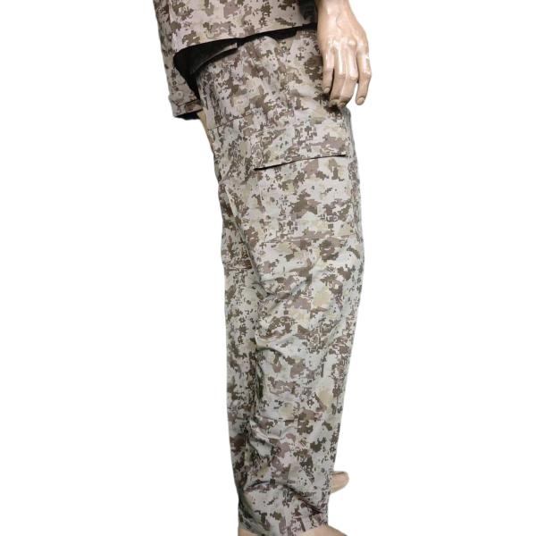 BDU Desert Digital Camo Training Uniform Set with Button Closure