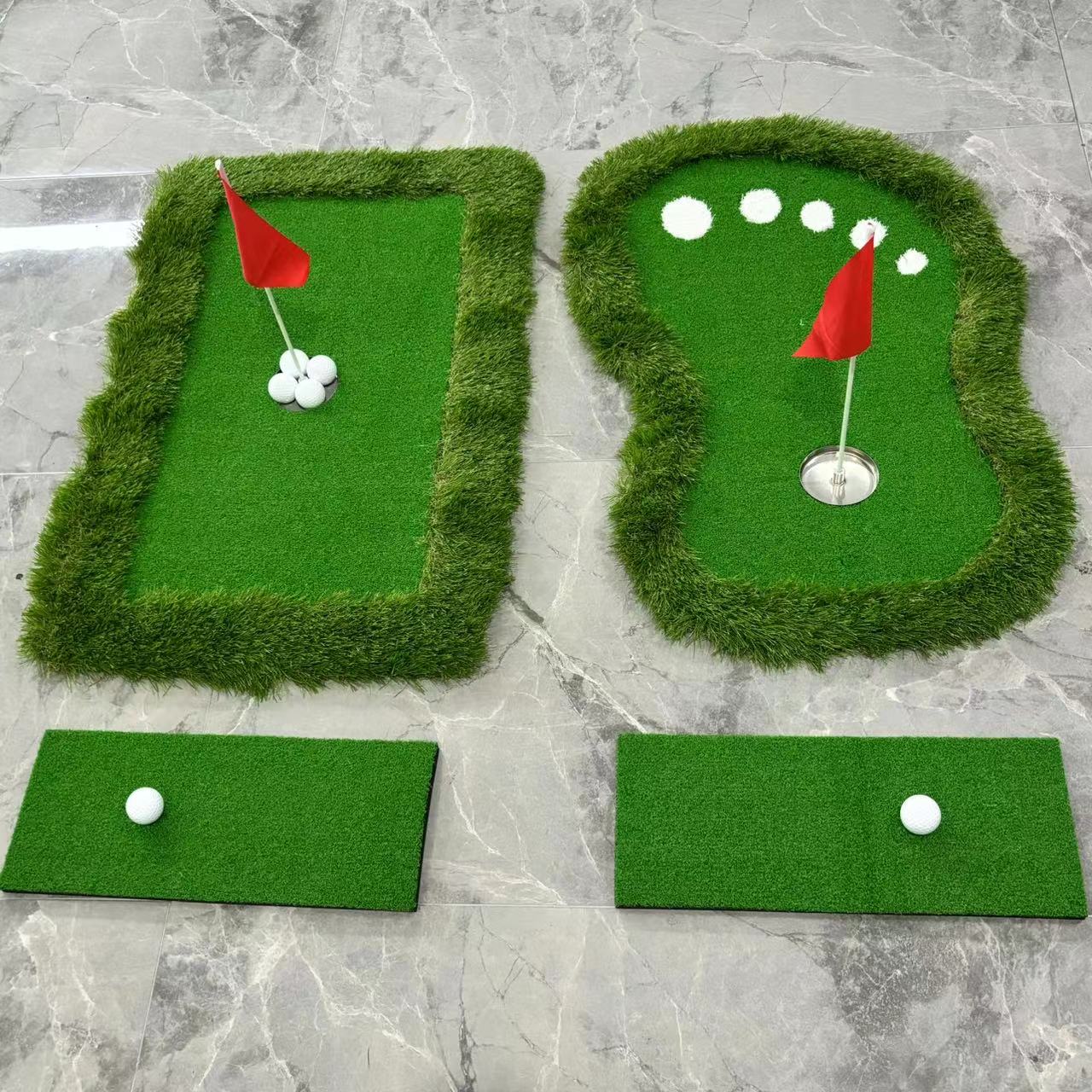 Pool Water Sport Training Golf Mat with Floating Design and Silk Screen Printing