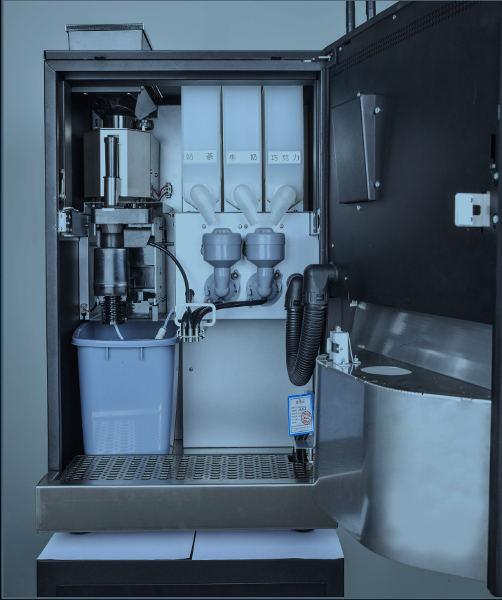 220VAC Commercial Coffee Vending Machine DIY Flavor 40s Quick Production