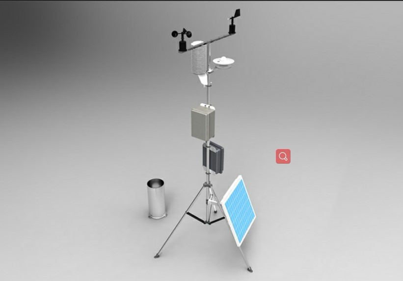 Mini Anemometer 3 Cup Wind Speed Measuring Device with -20C-60C Temperature Range