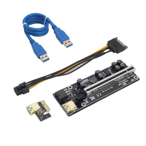 Quality High Quality PCI Express X16 Pci E 009S Plus pcie riser with USB3.0 Cable for sale