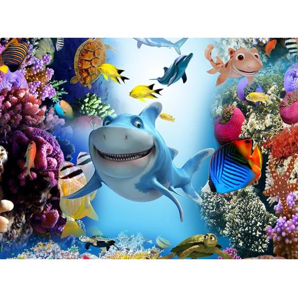 AC220V 1CM Jet 1080*1440dpi Wall Mural Printing Machine