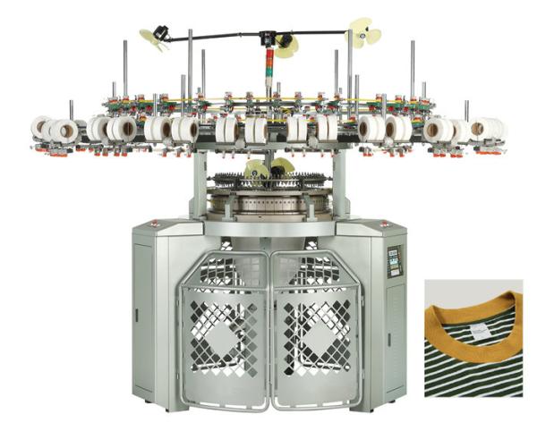 Quality Easy Operation Single Jersey Fleece Circular Knitting Machine Three Thread for sale