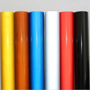 China PMMA Class RA1 Glass Beads Commercial Grade Reflective Sheeting wholesale