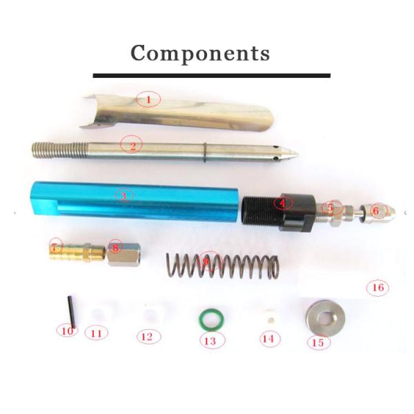 Small Flow Potting Machine Valve Durable Fluent Manual Thimble Valves
