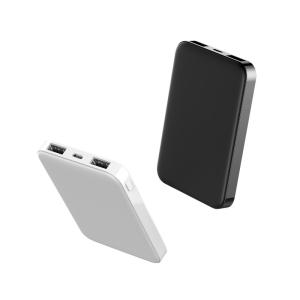 China Li Polymer 103g 62mm Portable Dual USB Power Bank wholesale