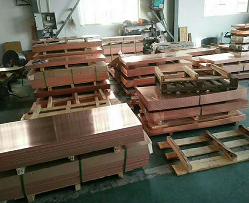 Quality Bright Mirror Process Performance Copper Sheet Mechanical Properties 4mm C10300 for sale