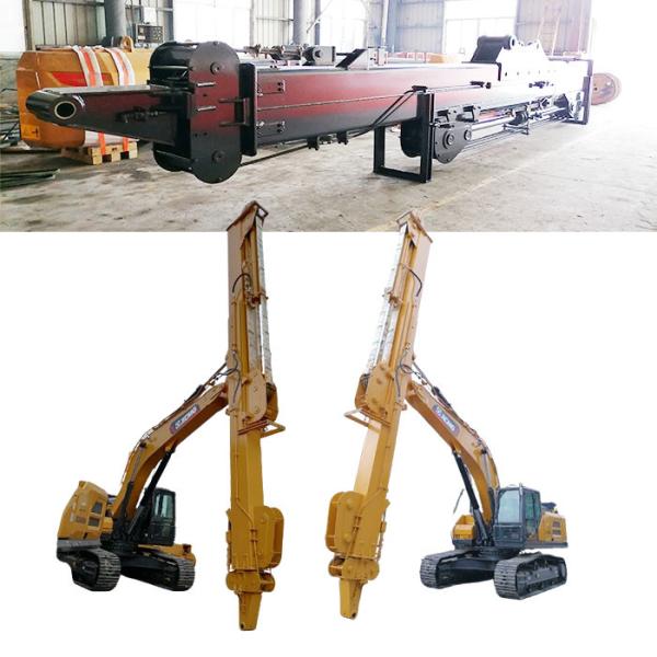 Quality Excavator Telescope With Clamshell Bucket Grapple For Grabbing Sand Soil Silt for sale