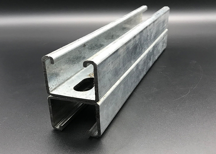 Pregalvanized Plain Slotted 1 58x1 58 Custom Unistrut Channel