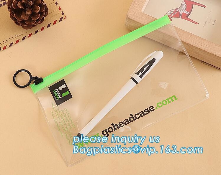 Promotional Low MOQ colorful A5 size matte waterproof mesh PVC file pocket folder/document bag with zipper and custom lo