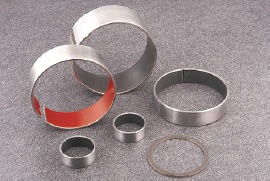 Sliding Stainless Steel Bushing , PTFE Self - Lubrication Multilayer Composite Bearings