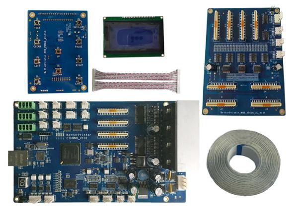 Quality XP600 double head Network Interface inkjet board kit for spurt draws printer for sale