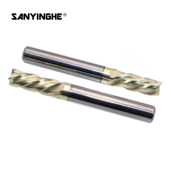 2 Flute Carbide Corner Radius End Mill Bull Nose End Mill Cutter For Steel