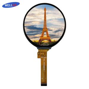 China RGB Vertical Stripe Round LCD Display ROHS Round LCD Screen wholesale