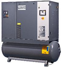 China Oil Injected Atlas Screw Air Compressor Economical 22kw G22 wholesale