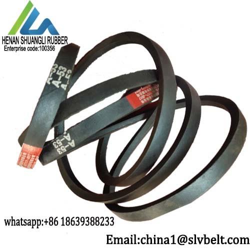 Quality Machine Transmission Rubber A Vee Belts For General Drive for sale
