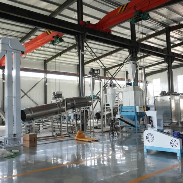 Low Temperature Pet Food & Fish Feed Extruder Machine Baking Processing with Core PLC Motor Componen