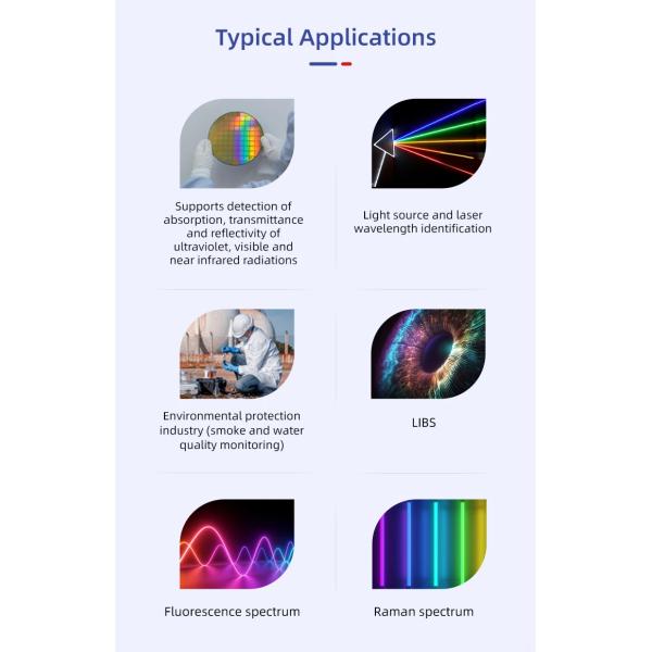 Modular Compact Raman Spectrometer Multi Purpose With 200nm-1100nm Spectral Range