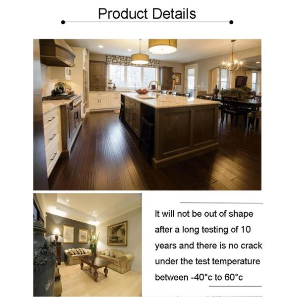 Modern Design Style Red Bamboo Flooring with FSC Certification and Eco-Friendly Design