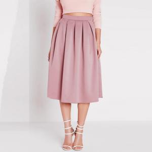 China Women sexy polka dot 3/4 formal skirt wholesale
