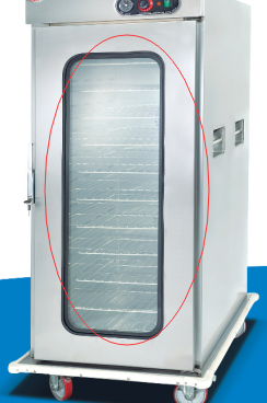 Commercial Restaurant Cooking Equipment Stainless Steel Electric Mobile Food Warmer