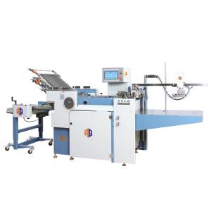 China 380 Volt Belt Driving Paper Folding Equipment With Automatic Feeder wholesale