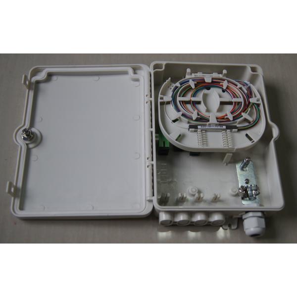 IP65 8 Core FTTC Fiber Optic Termination Boxes 1x8 PLC Splitter