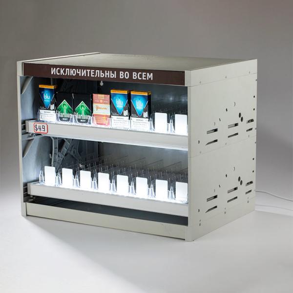 Quality Satom Customized Cigarette Rolling Machine Leaf Tobacco Display Rack for sale