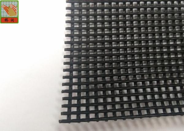 Quality PE Plastic Netting Extruded Plastic Mesh Heavy Duty Plastic Wiht Black Color for sale