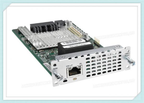 Quality Cisco Router Module Cards NIM-1CE1T1-PRI 1 Port Multi-Flex Trunk Voice/ Channelized Data T1/E1 Module for sale