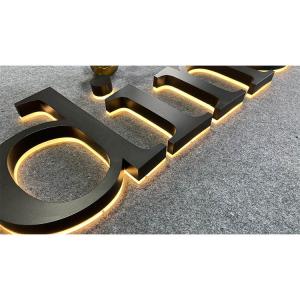 China LED Luminous Characters Acrylic Borderless Luminous Logo Door Sign Luminous Character Logo wholesale
