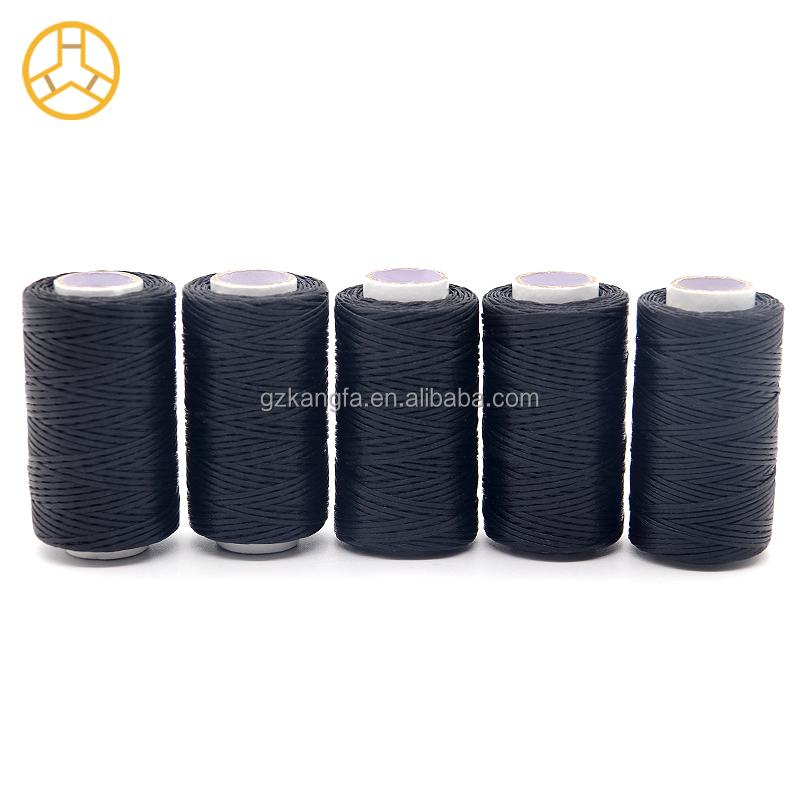 Polyester/Waxed Kangfa Flat Braided Sewing Yarn for Braided Wax Thread in Leather Sofa
