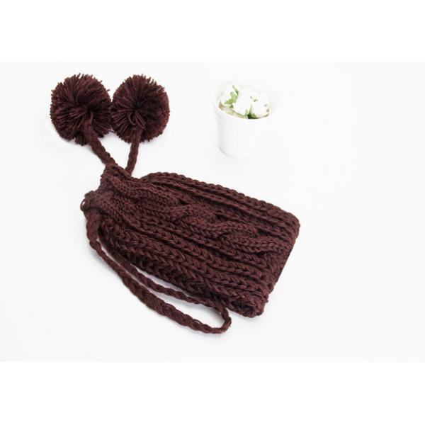 Spring and winter ball of yarn twist headband handmade headdress