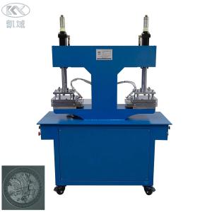 China Fabric Label Automatic Emboss Machine PVC Silicone Embossing Machine on sale