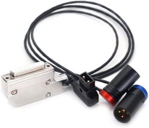 China DB25 Lectrosonics Wisycom Audio LTD Receiver DB25 Female Interface Audio Output Dtap XLR 3Pin Power Supply cable wholesale